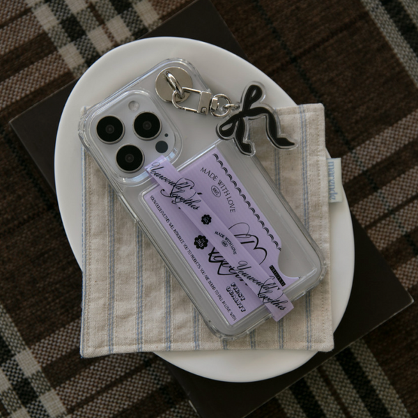 [YouWouldLoveThis] Closet Bumper Clear Card Case