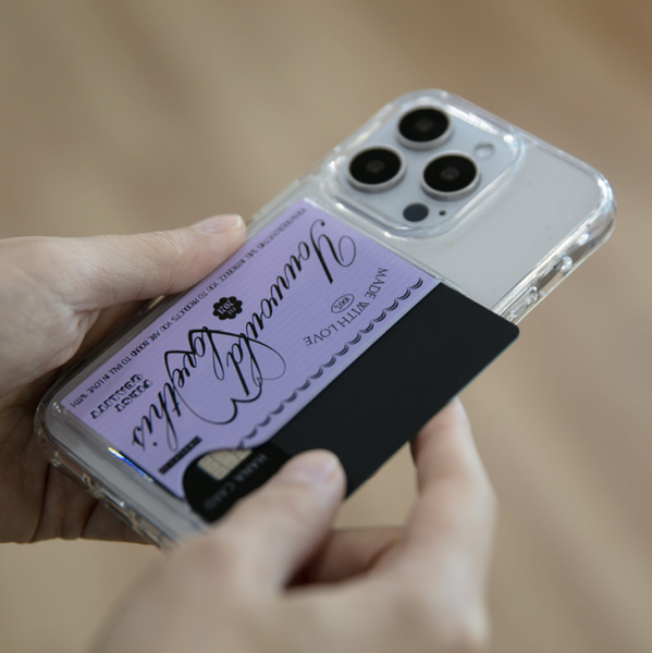 [YouWouldLoveThis] Closet Bumper Clear Card Case