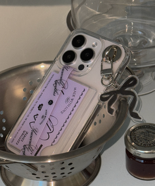 [YouWouldLoveThis] Closet Bumper Clear Card Case