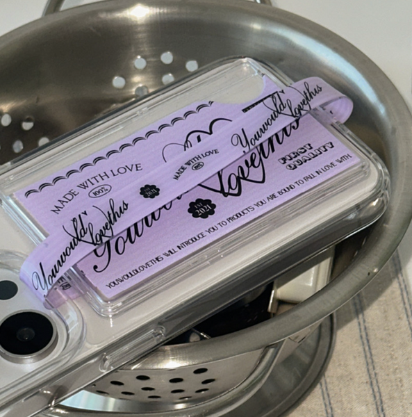 [YouWouldLoveThis] Closet Bumper Clear Card Case