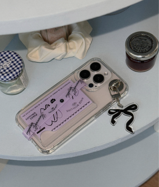 [YouWouldLoveThis] Closet Bumper Clear Card Case