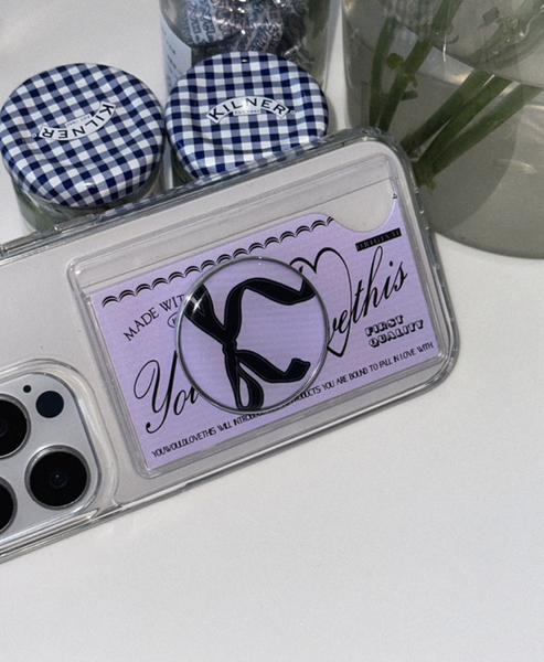 [YouWouldLoveThis] Closet Bumper Clear Card Case