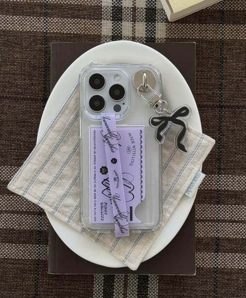 [YouWouldLoveThis] Closet Bumper Clear Card Case