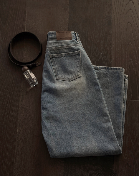 [SLOWAND] # SLOWMADE Secret Real Wide Denim Pants