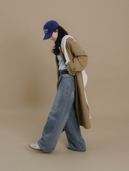 [SLOWAND] # SLOWMADE Secret Real Wide Denim Pants