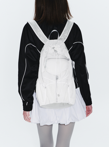 [fennec] AIRY POCKET BACKPACK - WHITE