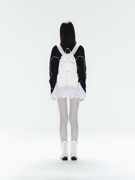 [fennec] AIRY POCKET BACKPACK - WHITE