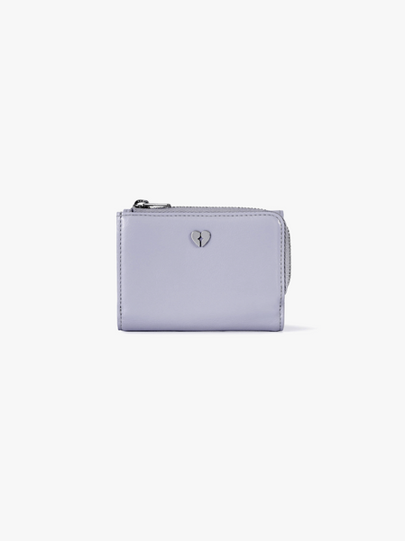 [fennec] HEARTY ZIPPER WALLET - MISTY LAVENDER
