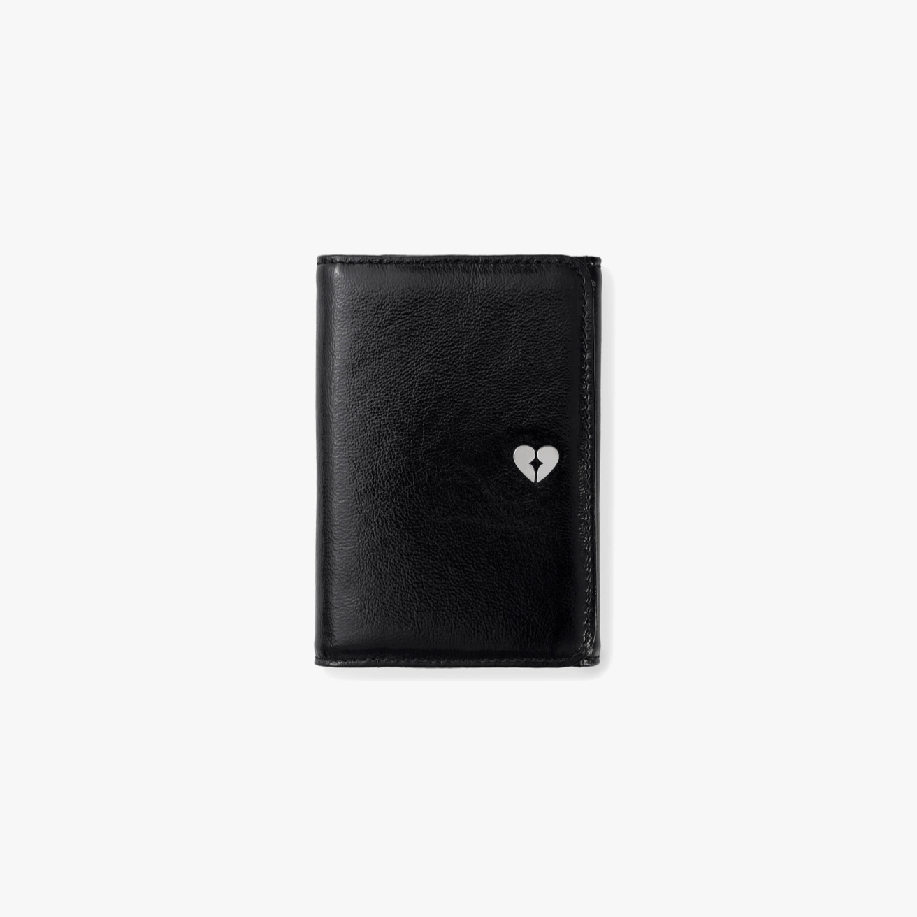[fennec] HEARTY CARD POCKET - BLACK