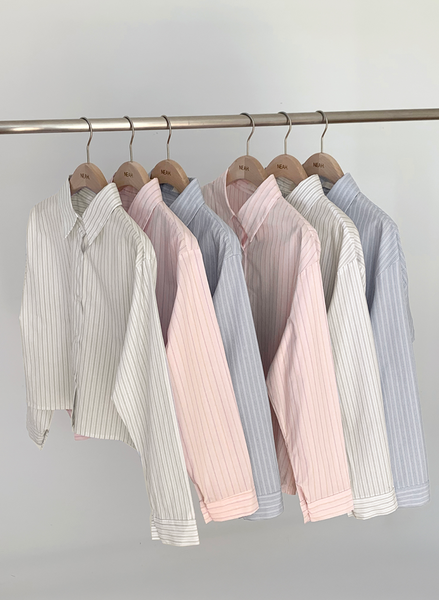 [98°C] Tri Stripe Shirt