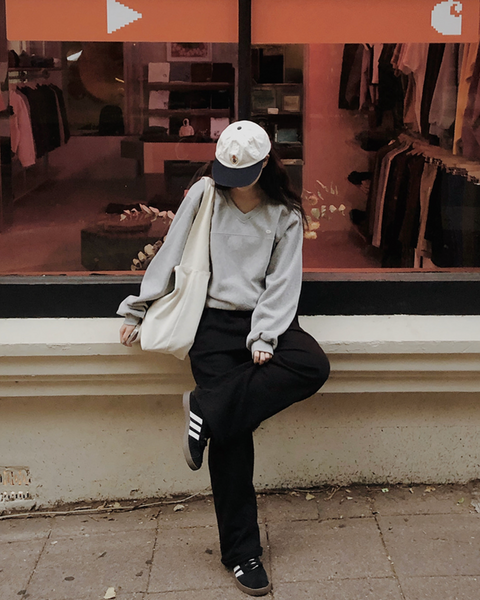 [SLOWAND] Everyday! Semi Wide Sweat Pants