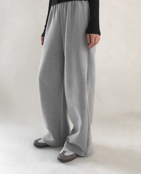 [SLOWAND] Everyday! Semi Wide Sweat Pants