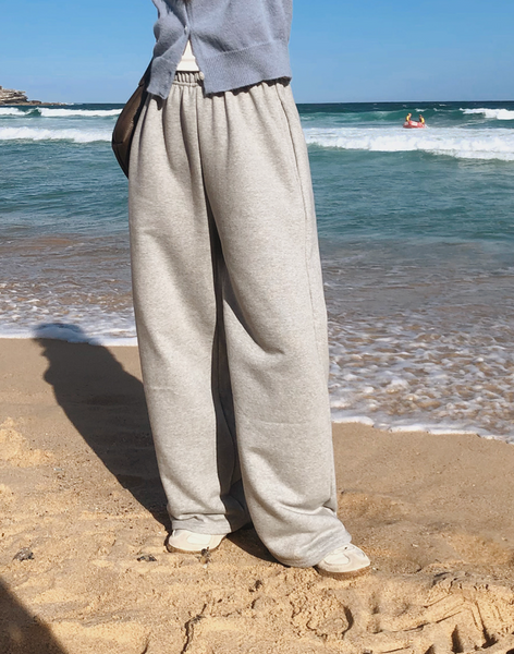 [SLOWAND] Everyday! Semi Wide Sweat Pants