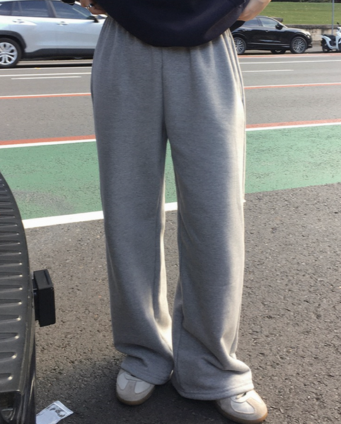 [SLOWAND] Everyday! Semi Wide Sweat Pants