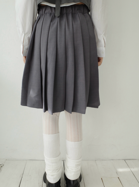 [Myorang] Nako Bendable Pleats Midi Skirt