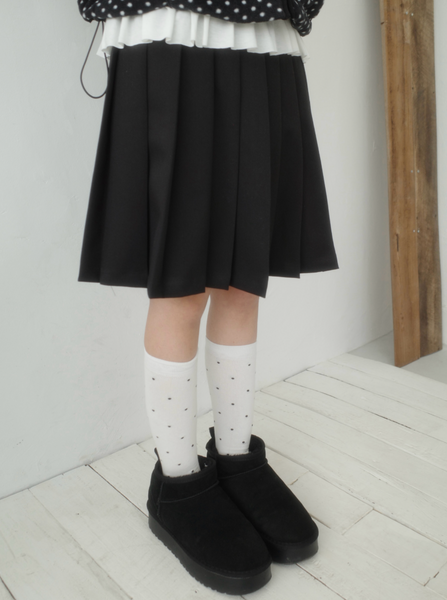 [Myorang] Nako Bendable Pleats Midi Skirt