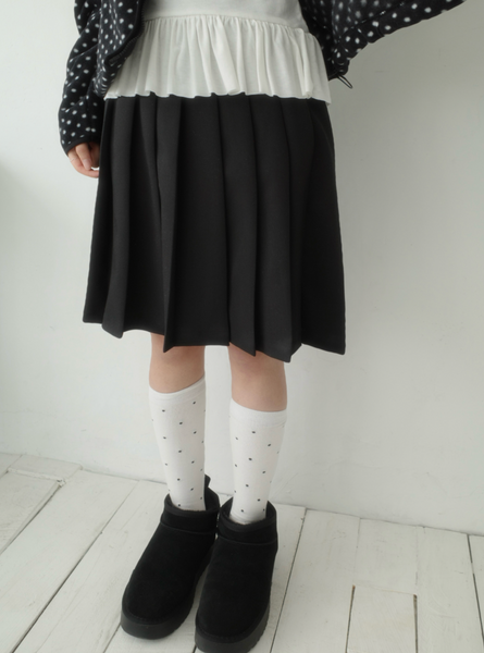 [Myorang] Nako Bendable Pleats Midi Skirt