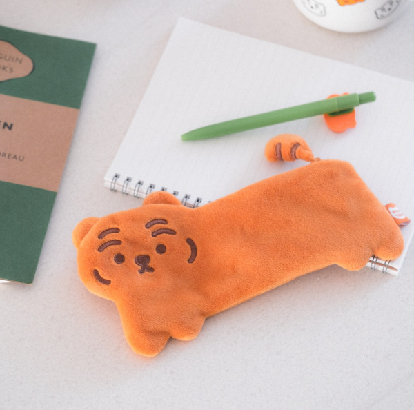 [MUZIK TIGER] Soft Flat Pencil Case