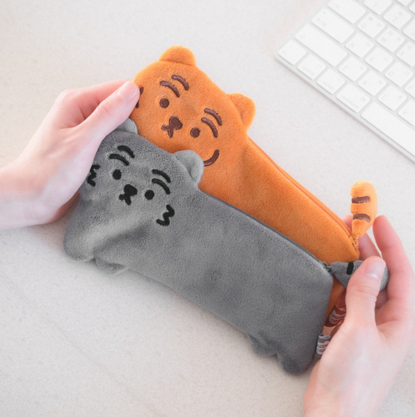[MUZIK TIGER] Soft Flat Pencil Case