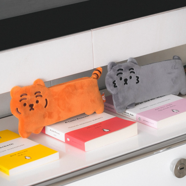 [MUZIK TIGER] Soft Flat Pencil Case