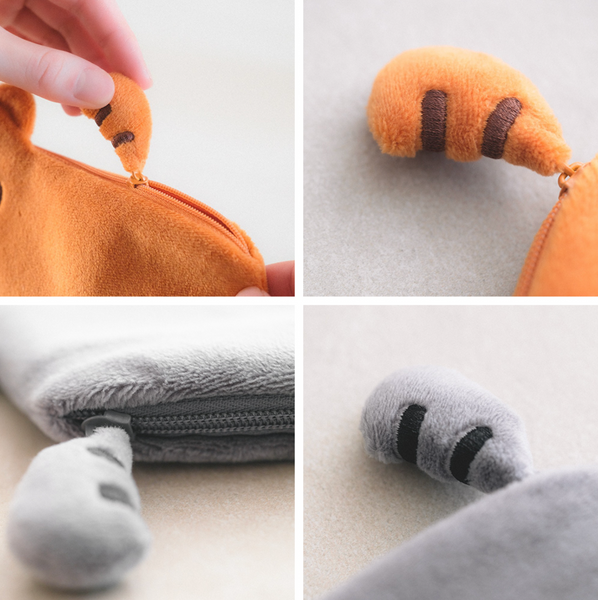 [MUZIK TIGER] Soft Flat Pencil Case