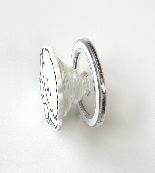 [mill and moi] 뽀글이 보숑이 MagSafe Grip Tok