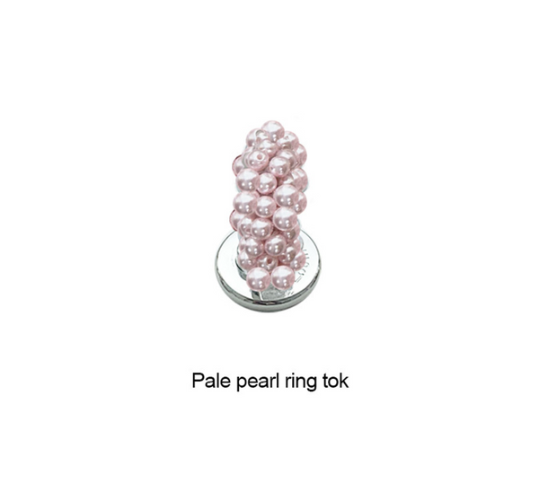 [loumoi] Ring Grip Tok Pale Pink Pearl