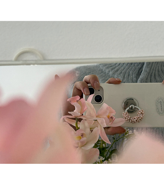 [loumoi] Ring Grip Tok Coral Pink Pearl