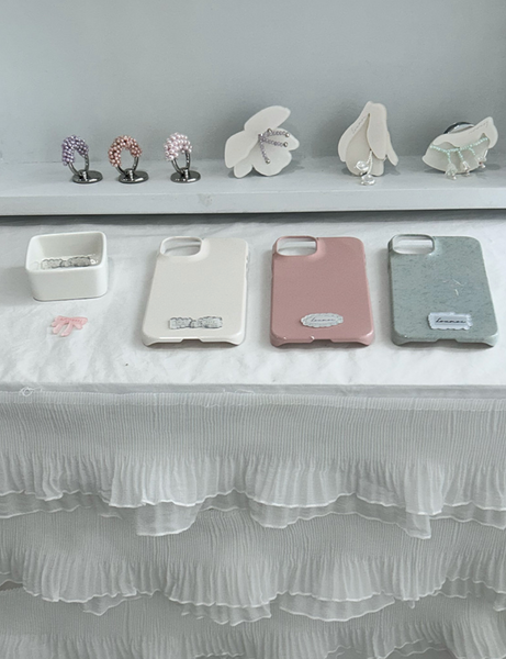 [loumoi] Leaf Series : Jade Blossom Hard Case