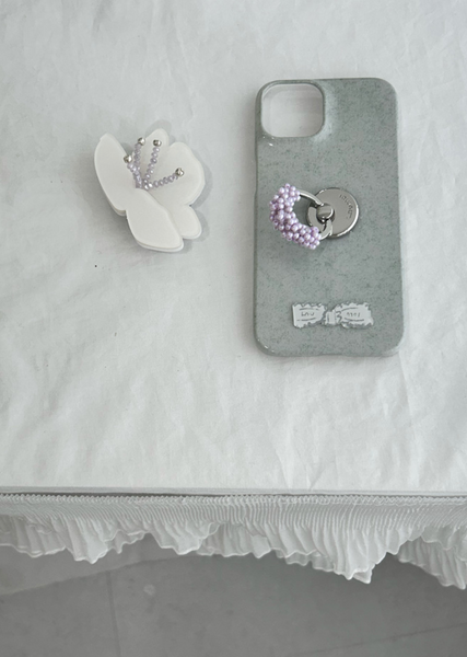 [loumoi] Leaf Series : Jade Blossom Hard Case