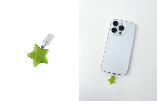 [tteul] [Upcycling] Charging Terminal Protection Keyring Star