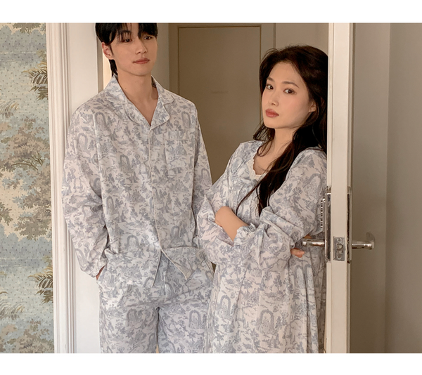 [Juuneedu] Arte Couple Pyjamas Set