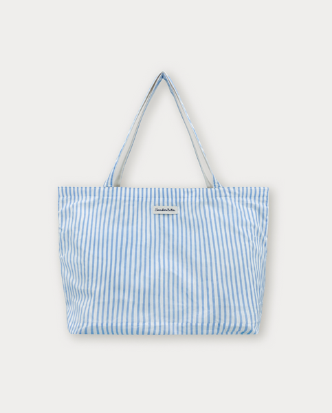 [SOMEWHERE BUTTER.] Letter Reversible Bag - Ivory