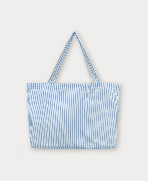 [SOMEWHERE BUTTER.] Letter Reversible Bag - Ivory