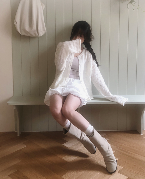 [SLOWAND] # SLOWMADE Mood Vintage Skashi Cardigan