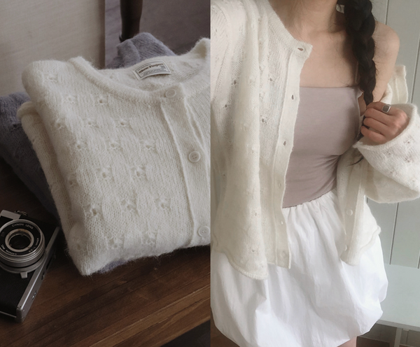 [SLOWAND] # SLOWMADE Mood Vintage Skashi Cardigan