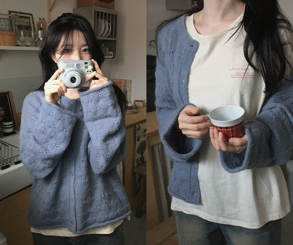 [SLOWAND] # SLOWMADE Mood Vintage Skashi Cardigan