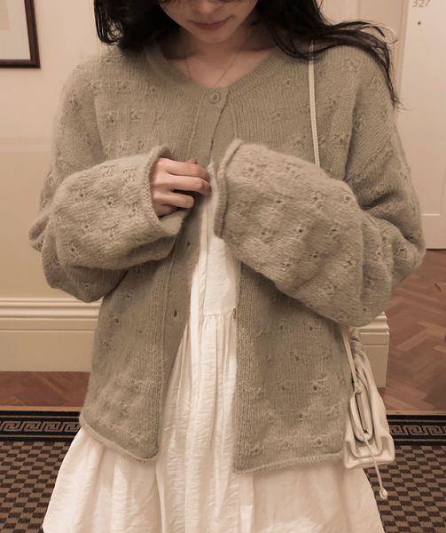 [SLOWAND] # SLOWMADE Mood Vintage Skashi Cardigan
