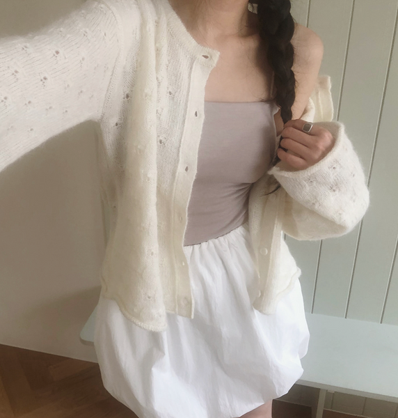 [SLOWAND] # SLOWMADE Mood Vintage Skashi Cardigan