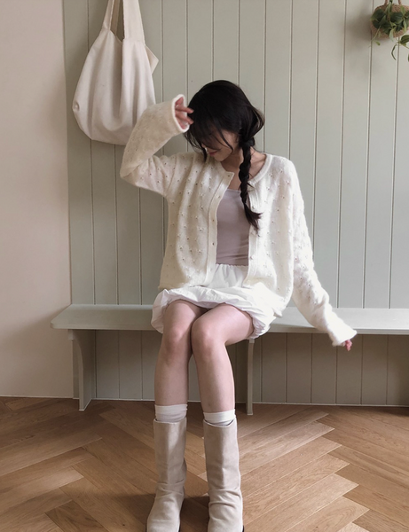 [SLOWAND] # SLOWMADE Mood Vintage Skashi Cardigan