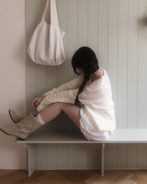[SLOWAND] # SLOWMADE Mood Vintage Skashi Cardigan