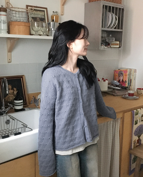 [SLOWAND] # SLOWMADE Mood Vintage Skashi Cardigan