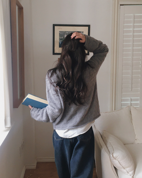 [SLOWAND] # SLOWMADE Mood Vintage Skashi Cardigan