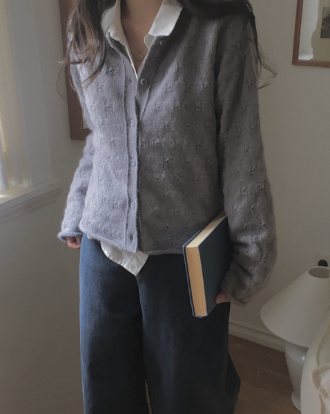 [SLOWAND] # SLOWMADE Mood Vintage Skashi Cardigan