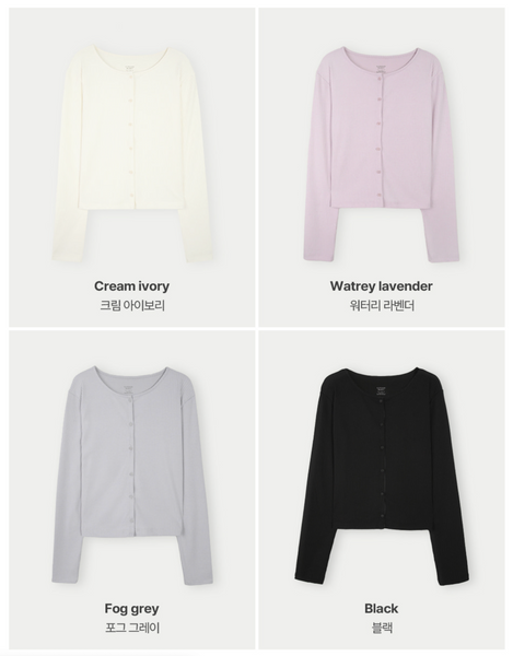 [SLOWAND] # SLOWMADE V-neck T-shirt Cardigan