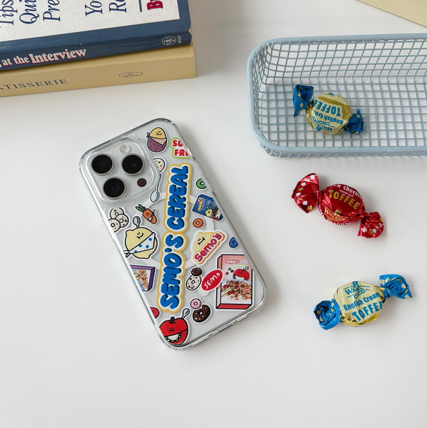 [second morning] Triangle Cereal MagSafe Clear Case