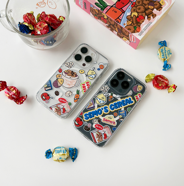 [second morning] Triangle Cereal MagSafe Clear Case