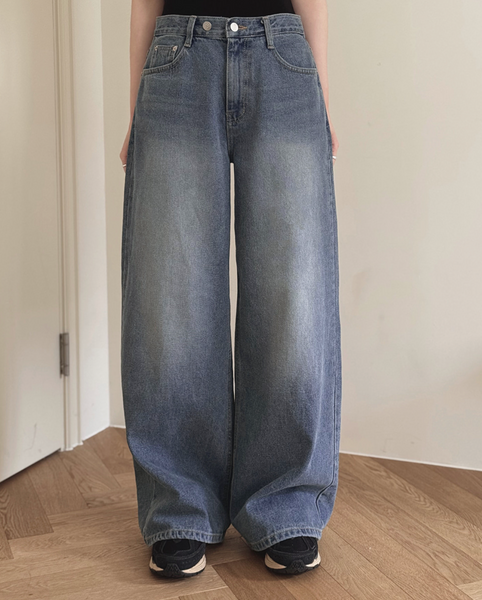 [SLOWAND] # SLOWMADE GPT Wide Denim Pants