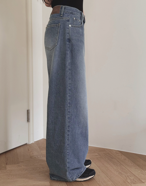 [SLOWAND] # SLOWMADE GPT Wide Denim Pants