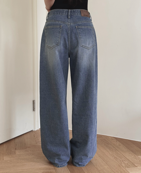 [SLOWAND] # SLOWMADE GPT Wide Denim Pants